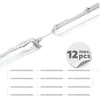 Linijinis šviestuvas G2, pilkas, su 2x LED T8 18W 120cm 4000K lempomis, IP65