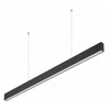 LIVIA LED šviestuvas GTV LD-LIV40WNB-10 (juodas, 40W, 3600lm, IP20, 4000K, 1.2m)