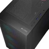 Ausinės LOGIC DART PRO ARGB MIDI USB TYPE-C kompiuterio korpusas, juodas