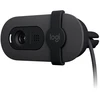 Ausinės Logitech Interneto kamera Brio 100 Juoda