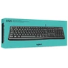 Logitech K120 Membraninė klaviatūra 920-002479 (USB 2.0; juoda)