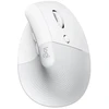 Logitech Lift vertikali balta pelė