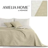 DecoKing Lovatiesė 260 × 280 cm, smėlinė ir balta