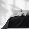 Lovatiesė juodos ir sidabrinės spalvos 240×260 cm
