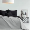Lovatiesė juodos ir sidabrinės spalvos 240×260 cm