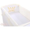 Lovytės apsauga kūdikiui Little Prince/Princess, kreminė
