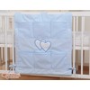 Lovytės kišenėlė kūdikiui Hanging Hearts mėlyna