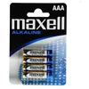 LR6 MAXELL AA baterijos, 4 vnt. lizdinė pakuotė