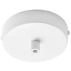 Lubinė bazė 1 PIREX pakabinamam šviestuvui, balto metalo, 10 cm