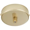 Lubinė bazė 1 PIREX pakabinamam šviestuvui, aukso spalvos metalo, 10 cm