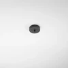 Lubinė bazė 1 PIREX pakabinamam šviestuvui, juodo metalo, 10 cm