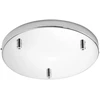 Lubinė bazė 3 PIREX pakabinamiems šviestuvams, chromuoto metalo, 32 cm