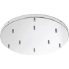 Lubinė bazė 9 PIREX pakabinamiems šviestuvams, chromuoto metalo, 52 cm