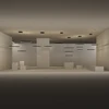 Lubinis laikiklis su užmaitinimu, skirtas pakabinamam šviestuvui LOOP, juodas, PUSH/DALI, K1012151NDP
