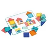 LUDI magnetinis konstruktorius „Ūkis“ 2D/3D su pagrindu, 27 vnt., 2–10 m.