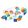 LUDI magnetinis konstruktorius „Ūkis“ 2D/3D su pagrindu, 27 vnt., 2–10 m.
