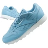 Madingi odiniai moteriški Reebok laisvalaikio bateliai Classic, mėlyni
