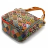 Magic Bags damska duża torebka skórzana shopper na ramię kolorowa mozaika