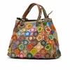 Magic Bags moteriška odinė shopperbag spalvota mozaika rankinė per petį