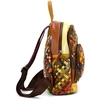 Magic Bags plecak damski skóra naturalna kolorowa mozaika miejski suwak