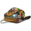 Magic Bags plecak damski skóra naturalna kolorowa mozaika miejski suwak