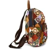 Magic Bags plecak skóra naturalna kolorowa mozaika damski miejski kieszenie
