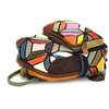 Magic Bags plecak skóra naturalna kolorowa mozaika damski miejski kieszenie