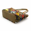 Magic Bags shopperbag damska skóra naturalna A4 kolorowa mozaika 2 skyriai