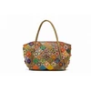 Magic Bags shopperbag kuferek damski skóra naturalna kolorowa mozaika