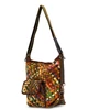 Magic Bags torebka plecak damska A4 skórzana kolorowa mozaika shopperbag