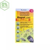 Magnet start yellow (7x14cm) baltasparnių, blakučių, amarų gaudyklės, 12 vnt