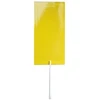 Magnet start yellow (7x14cm) baltasparnių, blakučių, amarų gaudyklės, 12 vnt