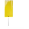 Magnet start yellow (7x14cm) baltasparnių, blakučių, amarų gaudyklės, 12 vnt