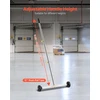 VEVOR Magnetinis šlavėjas su ratais 43 cm 4.5kg