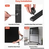 Magnetinė stiklinė lenta VEVOR S88-GB2436-B, 888x583 mm