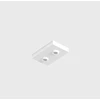 Magnetinės sistemos bėgelio MINI_LINE 42 mechaninis sujungimas, baltas