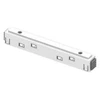 Magnetinės sistemos bėgelio OPTONICA S35/R35/R35B tiesus sujungimas, baltas