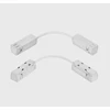 Magnetinės sistemos IN_LINE bėgelio lankstus elektrinis sujungimas, baltas, 4x