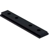 Magnetinės sistemos VIOKEF MICRO MAGNETIC bėgelio mechaninis sujungimas, juodas, 02/0805