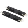 Magnetinės sistemos XTRIM M RECESSED bėgelio elektrinis sujungimas, 48V, juodas