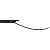 Magnetinės sistemos ZAMBELIS MAGNETIC 5MM bėgelio užbaigimas su užmaitinimu, matinės juodos sp., 48V, 2508