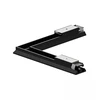 Magnetinės sistemos ZAMBELIS MAGNETIC ULTRA SLIM bėgelių kampinis sujungimas, 48V, juodas, 23129