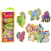 Lean Toys 20 Spalvotų Magnetukų Rinkinys