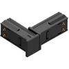 Magnetinio bėgelio ZAMBELIS MINI kampinis elektrinis sujungimas, juodas, 22258
