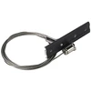 Magnetinio bėgelio ZAMBELIS pakabinimo rinkinys, juodas, komplekte 2vnt., 20102
