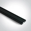 Magnetinis bėgelis FLAT, juodas, 48V, 2m, 43002F/B