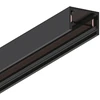 Magnetinis bėgelis SLIM MAGNETIC, 48V, juodas, 1m, su dangteliu ir užbaigimais, 02/0501-1