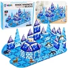 Magnetinis konstruktorius Ice Land, 94 dalys, mėlynas