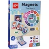 Magnetinis žaidimas-dėlionė „Valandos”