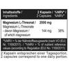 Magnio L-treonato kapsulės MST Magtein® 1000 mg, 120 kapsulių